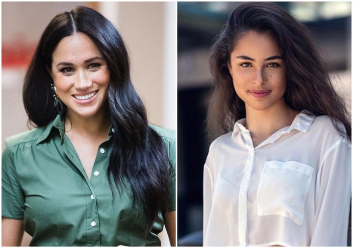 Viktória Podmanická a Meghan Markle